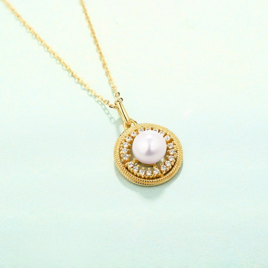 Pearl Jewelry Pendant Necklace