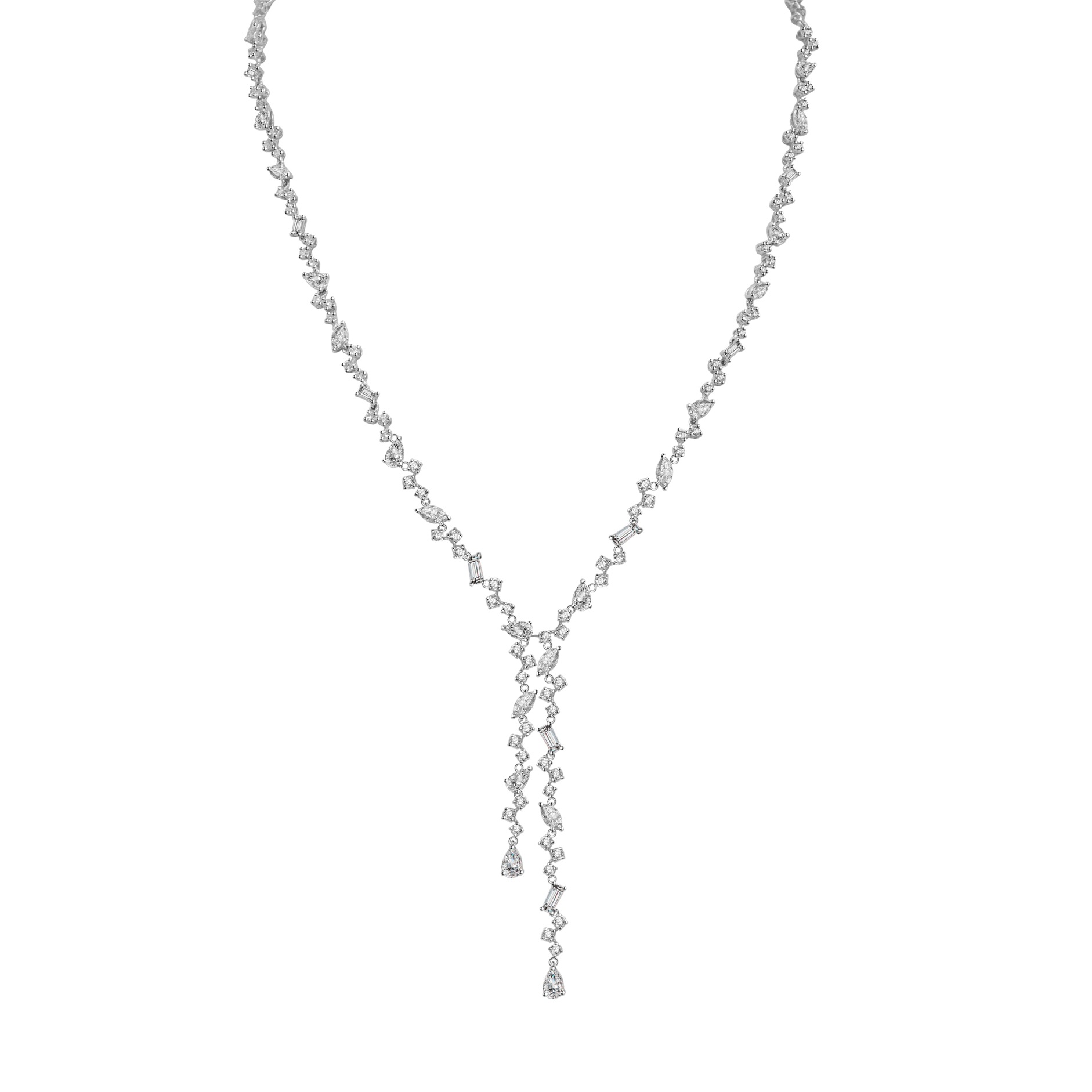 18K White Gold Necklace