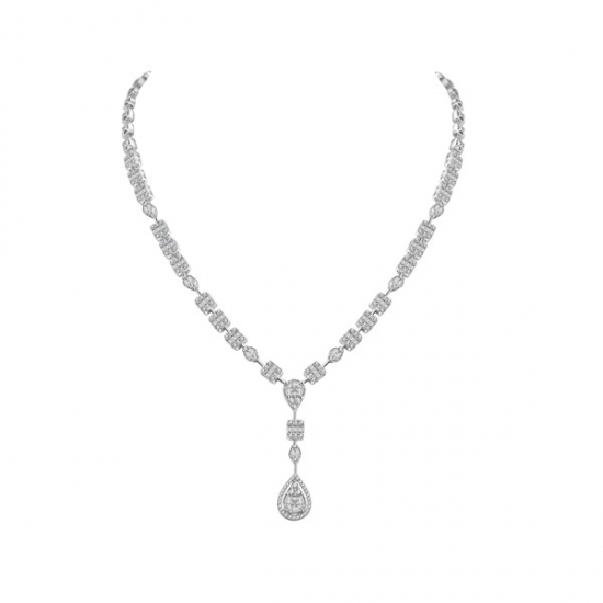 Luxury Design Women Diamond Necklace