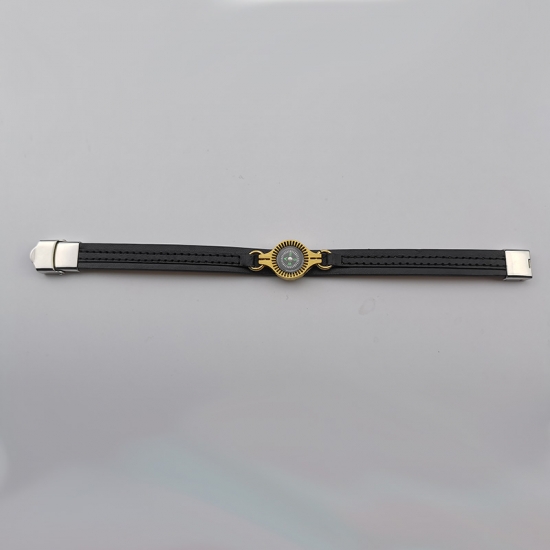 Compass Stainless Steel Bracelet