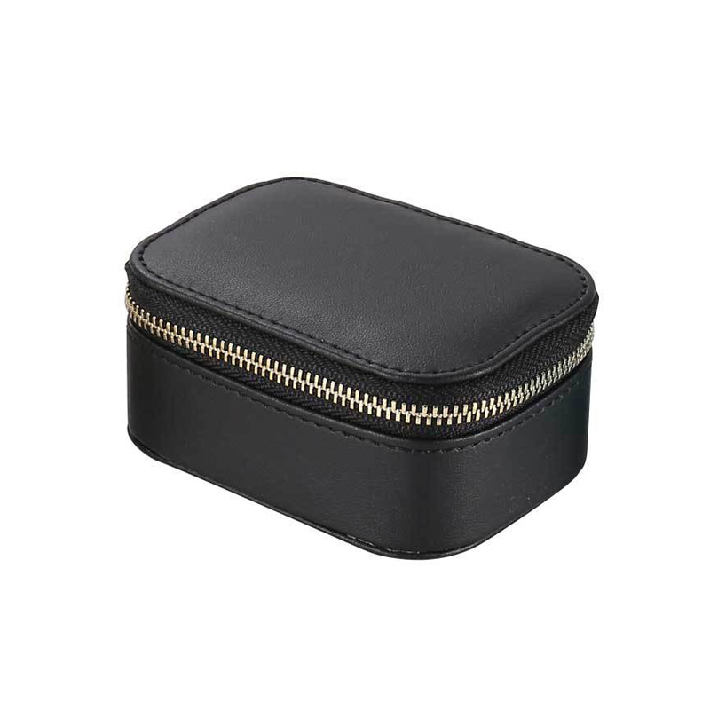 Mini Travel Leather Jewelry Box
