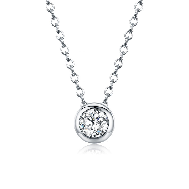 moissanite necklace