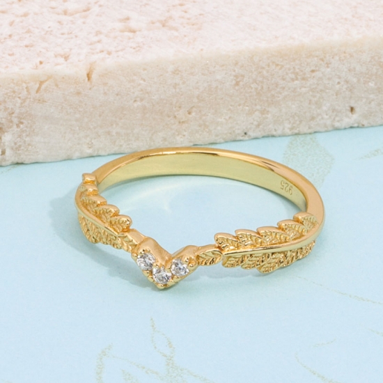 promise rings gold plated