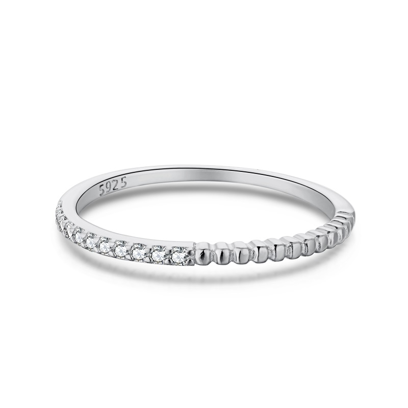 stackable pave ring