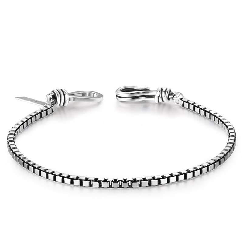 women's box chain bracelet