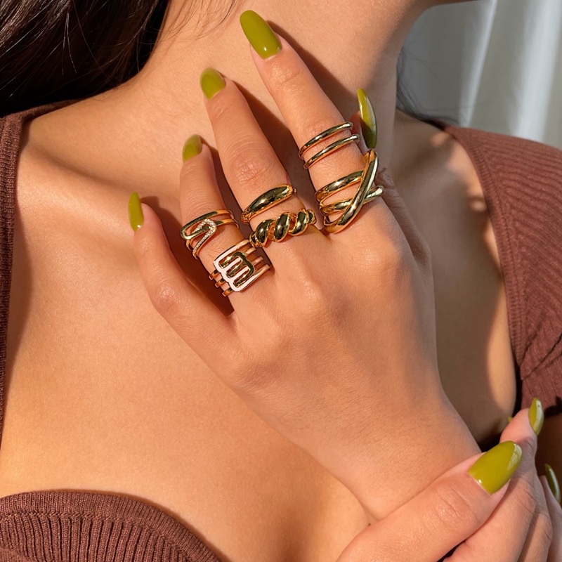 twisted rope ring
